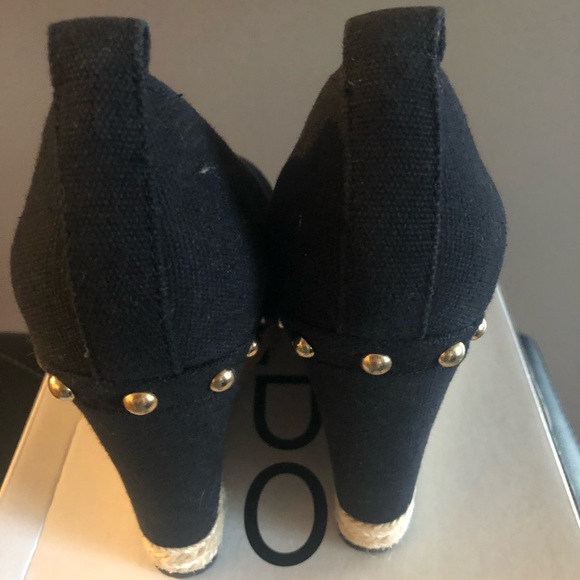 Cute black wedge pumps - Picture 3 of 3